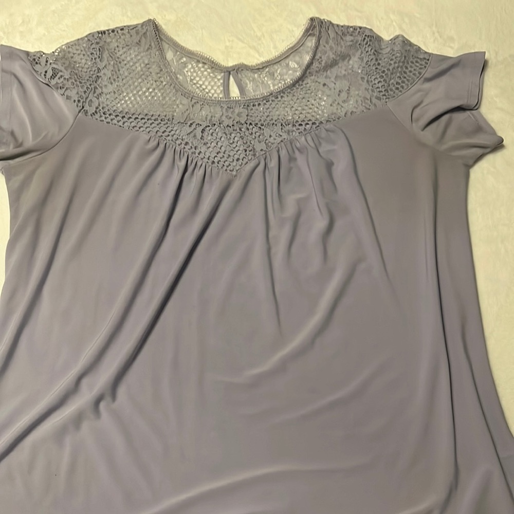 Lavender blouse